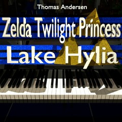 Zelda Twilight Princess - Lake Hylia, Piano