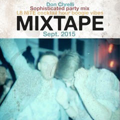 Mixtape: Solid boogie vibes Sept 2015