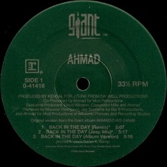 Ahmad - Back In The Day (Chief Rugged Remix)