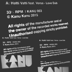 Hatti Vatti feat. Versa - Love Dub