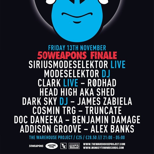 James Zabiela 50 Weapons Warehouse Project Promo Mix