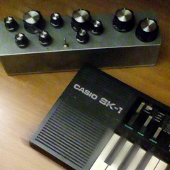 Grime Box + Casio SK1 // LFO+ VCF+ DELAY