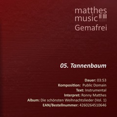 O Tannenbaum (O Christmas Tree) - (05/14) - CD: Die schönsten Weihnachtslieder (Vol. 1)