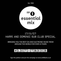 Harri & Domenic Cappello - BBC Radio 1 Essential Mix Nov 2007