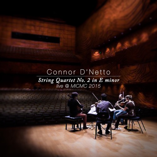 String Quartet No. 2 in E minor - live @ MICMC 2015