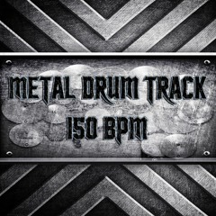 Metal Drum Track 150 BPM