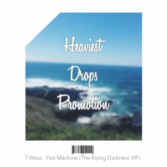 T-wess - Part Machine (The Rising Darkness VIP) [Premiere]