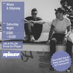 Waze & Odyssey - Live from Deep Space NYC - 14th November 2015