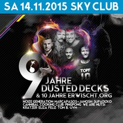 MaVeTT Vs. Lydia M. @ 9 Jahre Dusted Decks & 10 Jahre ERWISCHT.ORG Sky Club Leipzig 14.11.2015