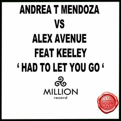 Andrea T Mendoza Vs Alex Avenue Feat Keeley ' Had To Let You Go' Supersexy Mix Radio  Teaser -