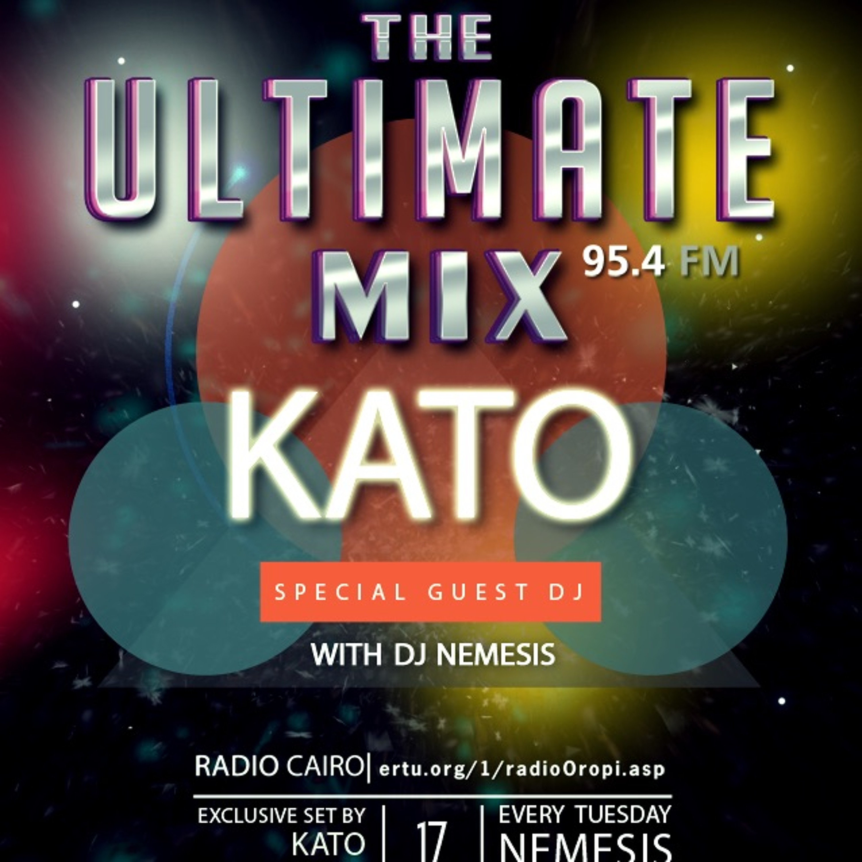 Nemesis - The Ultimate Mix Radio Show (043) 17/11/2015 (Guest Kato) episode artwork