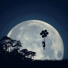 Flying over the moon