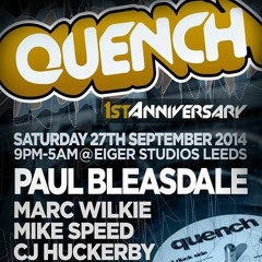 CJ Huckerby @ Quench 1st Birthday - 27-09-14