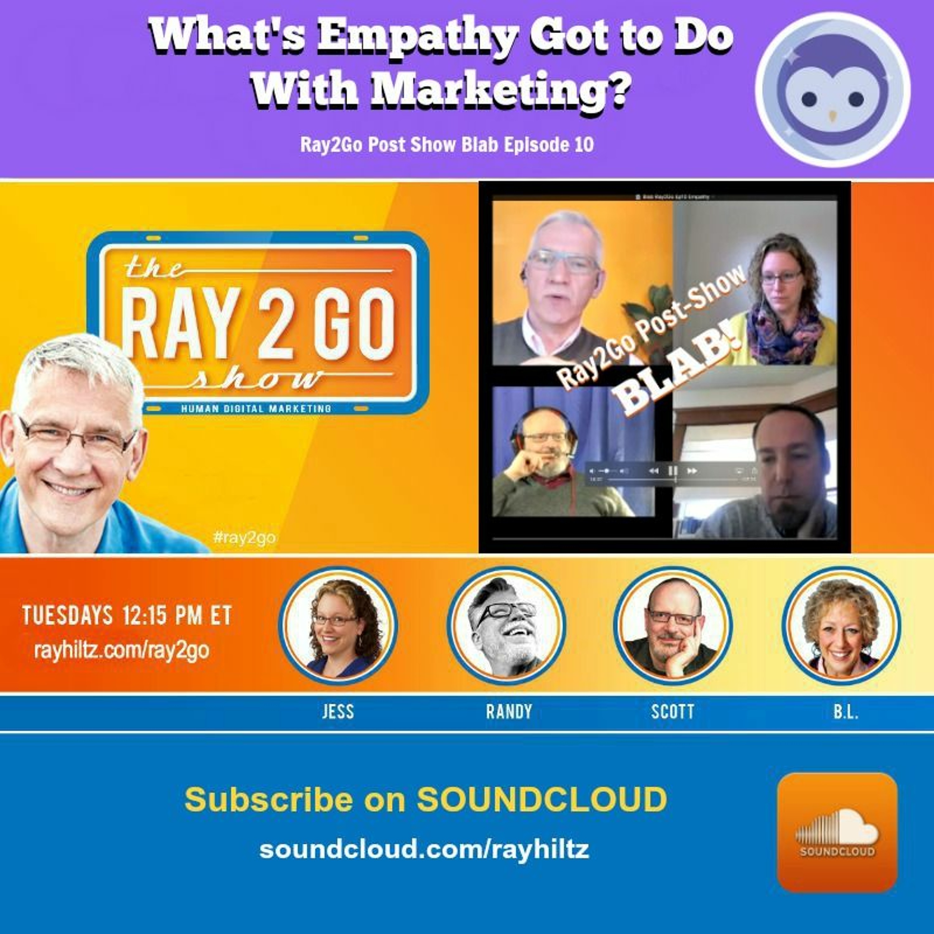 Blab Ray2Go Post Show Ep10 Empathy episode artwork