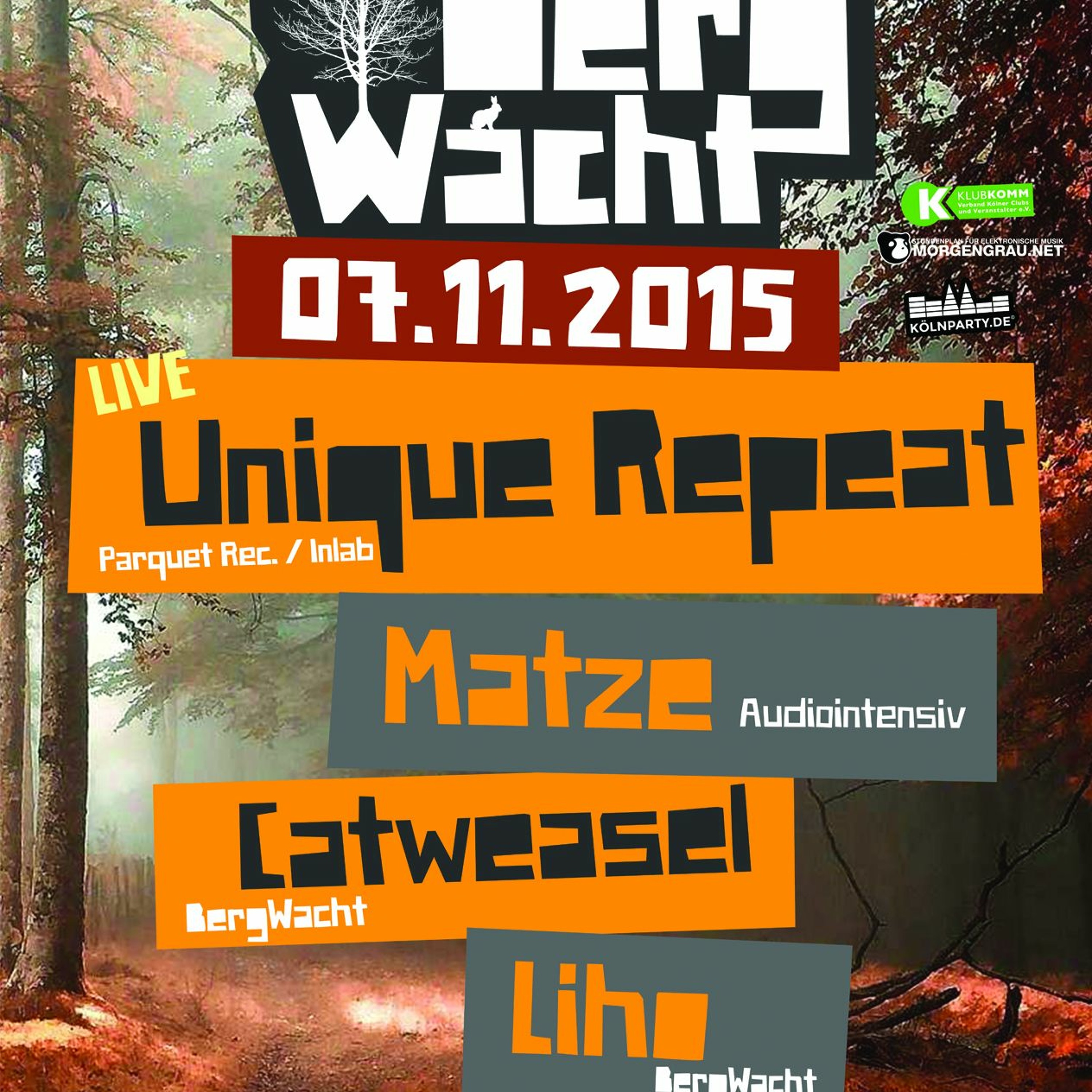 Matze @ BergWacht Artheater Cologne 07.11.2015 episode artwork