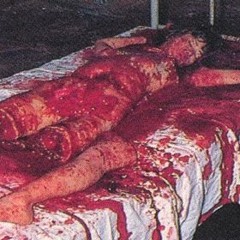 Psychopathic killer mutilates bodies with his machete and masturbates with the remains.