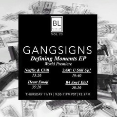 GANGSIGNS - Defining Moments EP World Premier & Exclusive Mix - Beat Lab Radio 73