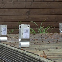Terrassenumrandung aus Holz, Kupfer und Edelstahl #1