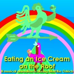 Eating an Ice Cream on the Roof