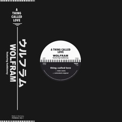 Wolfram - A Thing Called Love (Legowelt Mix)