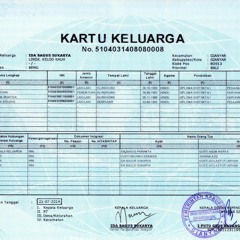 KARTU KELUARGA