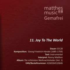 Joy To The World - Georg F. Händel (11/14) - CD: Die schönsten Weihnachtslieder (Vol. 1)