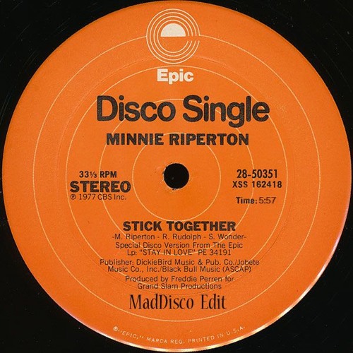 Minnie Riperton - Stick Together [MadDisco Edit]
