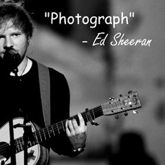 Photograph - Ed Sheeran (Acoustic Guitar Karaoke)