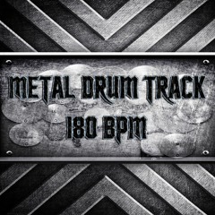 Metal Drum Track 180 BPM