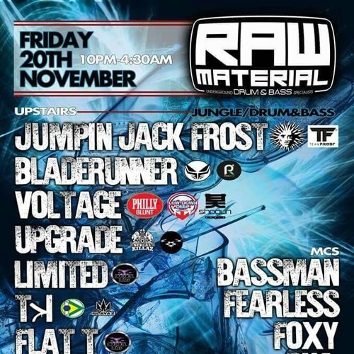 VOLTAGE & BASSMAN - RAW MATERIAL 20 - 11 - 2015