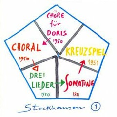 Karlheinz Stockhausen (1928-2007): Kreuzspiel (1951) for oboe, bass clarinet, piano, 3 perc.
