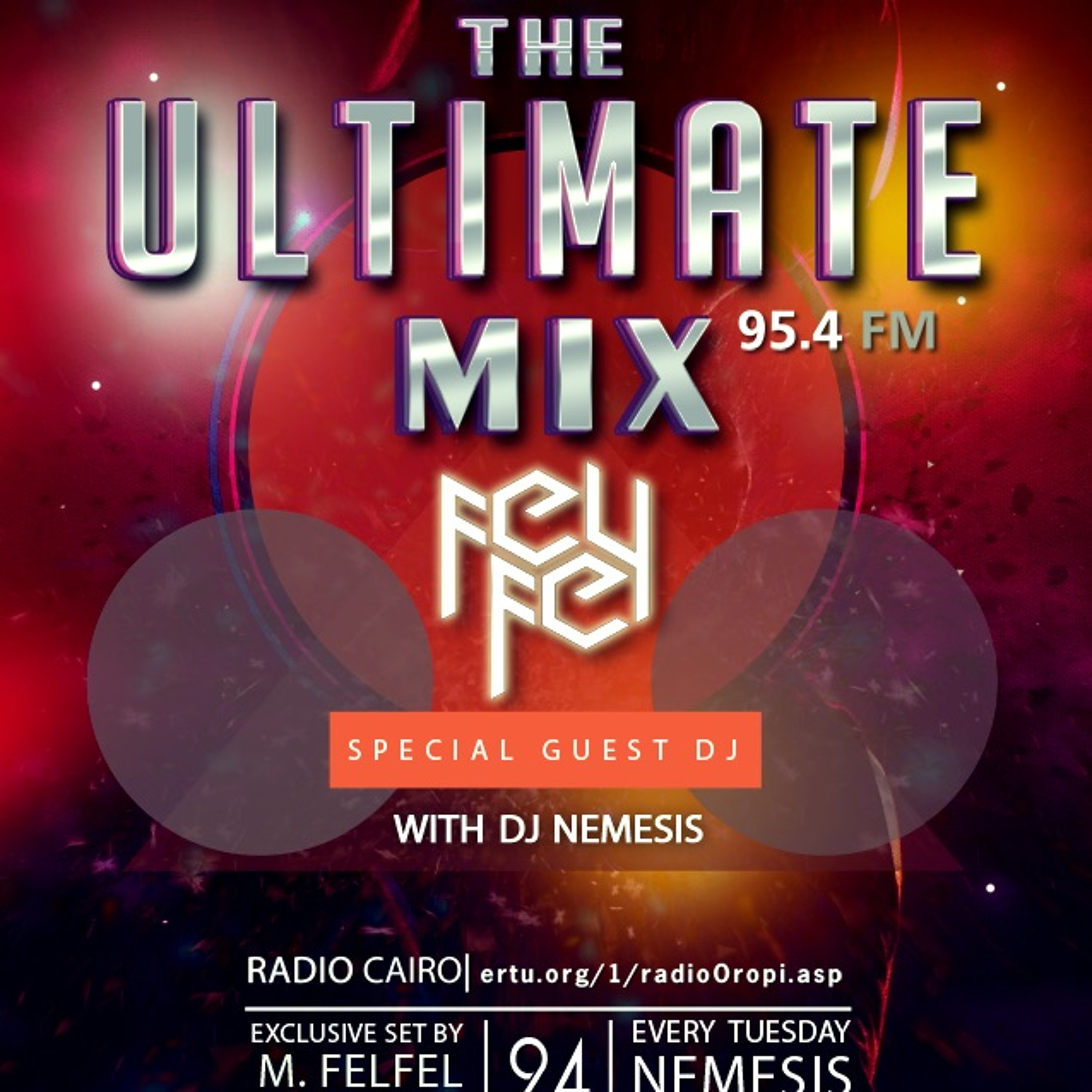 Nemesis - The Ultimate Mix Radio Show (044) 24/11/2015 (Guest M. Felfel) episode artwork