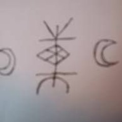 being awone - on the hill in the wind