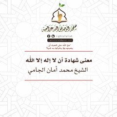 معنى شهادة أن لا إله إلا الله