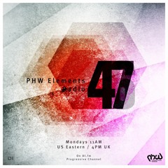 PHW Elements Radio 047 [28th Of September 2015 At Di.fm]