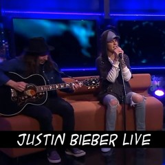 Justin Bieber Performs 'Hold Tight'  Acoustic, Live on Senkveld
