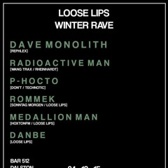 Loose Lips Hoxton FM Radio Show 25.11.15 Radioactive Man Guest Dj set
