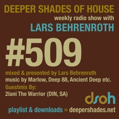 Deeper Shades Of House #509 w/ guest mix by 2LANI THE WARRIOR
