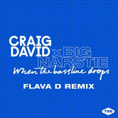 Craig David x Big Narstie - When The Bassline Drops (Flava D Remix)