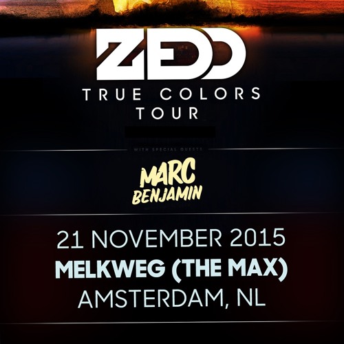 Marc Benjamin Live at Zedd True Colors Melkweg Amsterdam 21-11-15