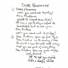 Dear Prudence (Beatles Covered by Andy Witmyer)