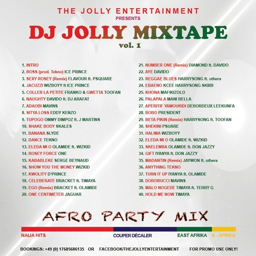 Stream DJ Jolly AfroPartyMix by Larry DjJolly Listen online for free