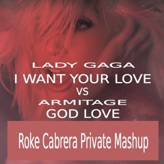 Lady Gaga - I Want Your Love VS. Armitage - God Love (Roke Cabrera Mashup)