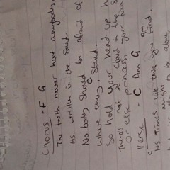 Everyone asks me to record my own stuff. So here you go. I just made it up.... It's a bit random.