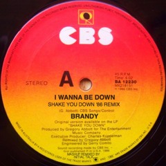 Brandy - I Wanna Be Down (Shake You Down '86 Remix)  @InitialTalk