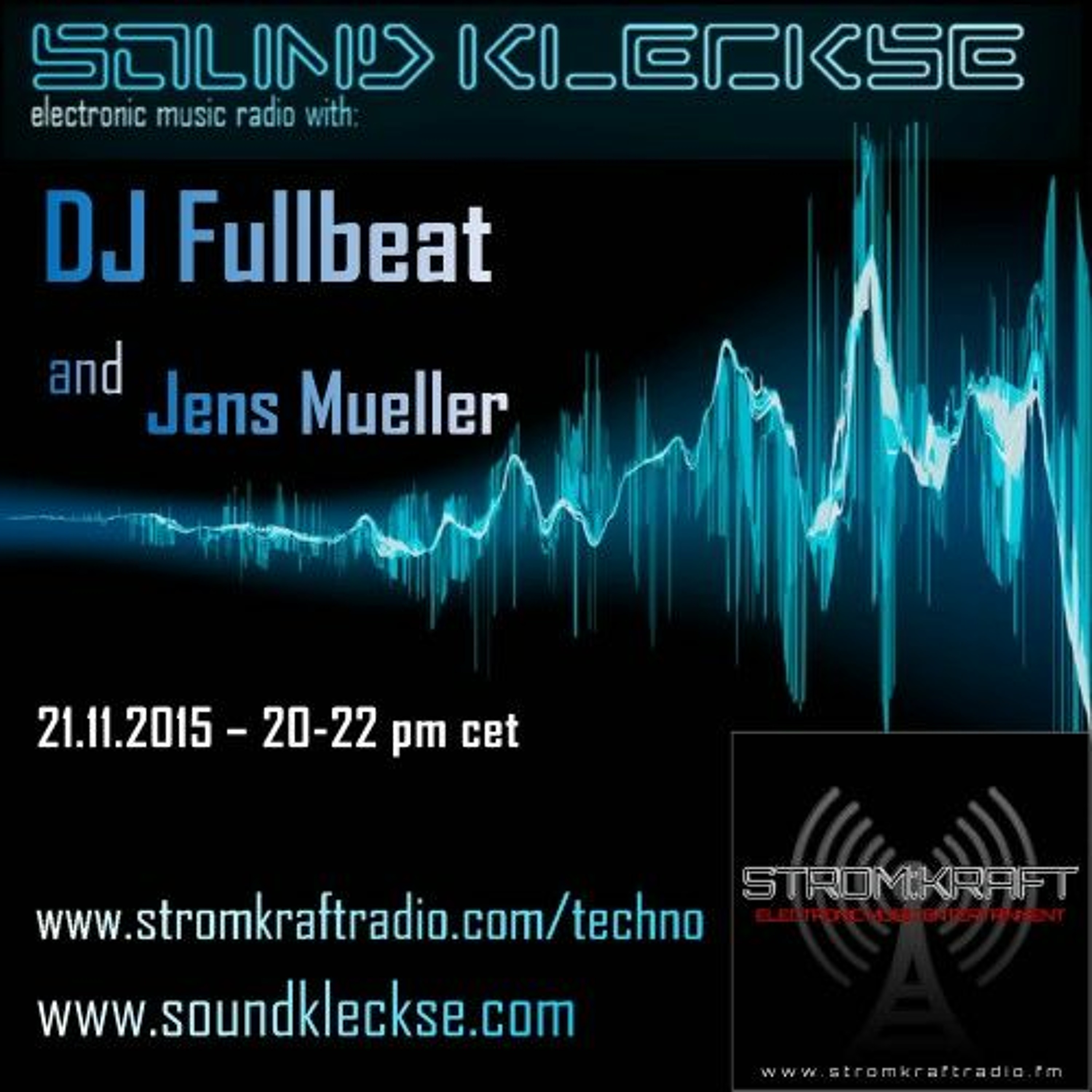 Sound Kleckse Radio Show 0160.2 - Jens Mueller - 21.11.2015 episode artwork