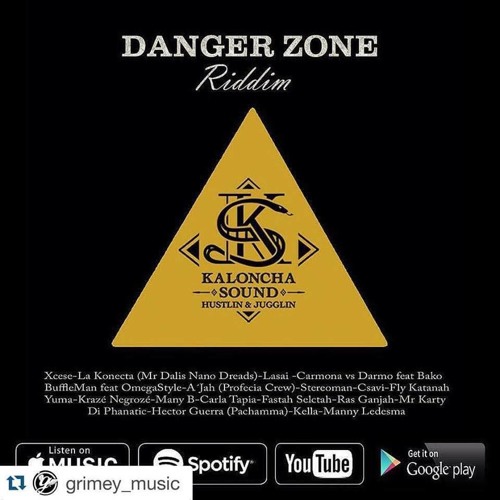 MANNY LEDESMA - DANCEHALL ES MI PLAN(Dangerzone Riddim prod. Kaloncha Sound)