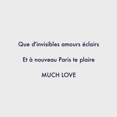 Paris, sens interdit (Etienne Daho cover)