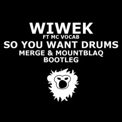 Wiwek - So You Want Drums (MERGE & MountBlaq Bootleg)