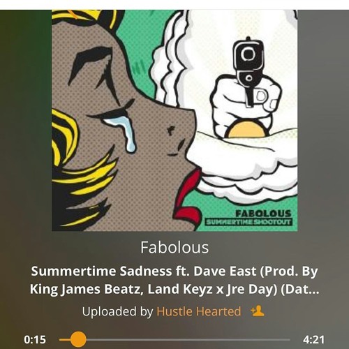 Fabolous -Summertime Sadness Ft. Dave East (Prod. By King James Beats, Land Keyz X Jre Day)